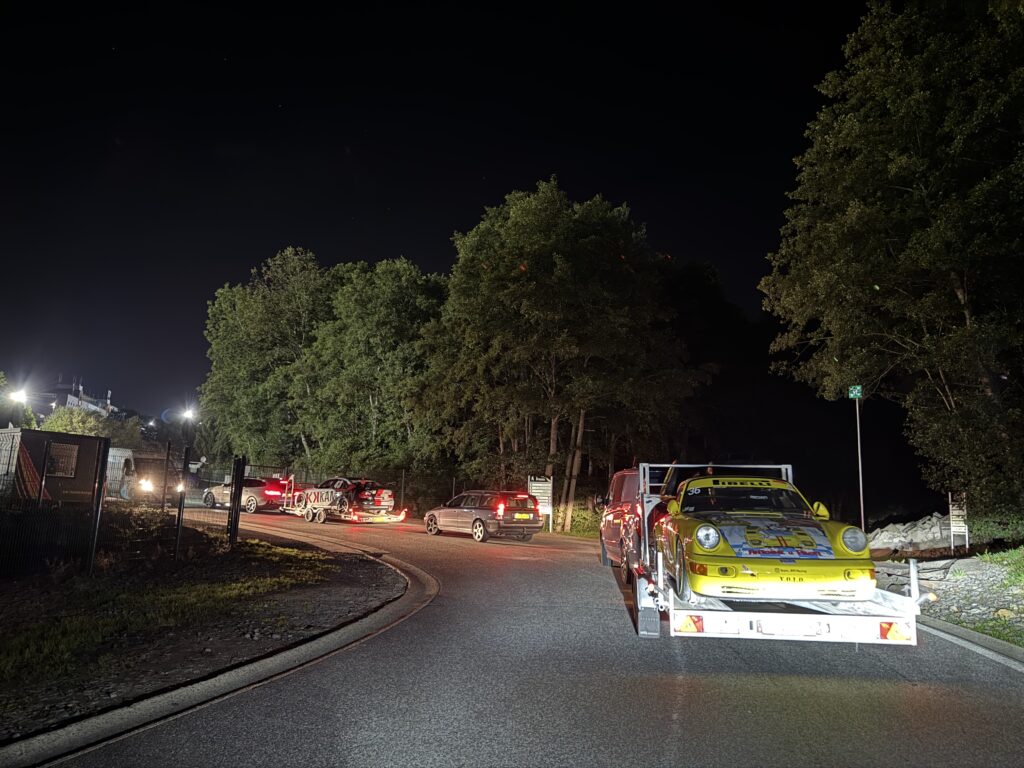 Spa Francorchamps arrivée tardive